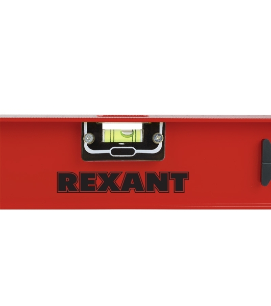 Уровень алюминиевый Rexant 'Рельс', 1500 мм, 3 глазка (1 поворотный)