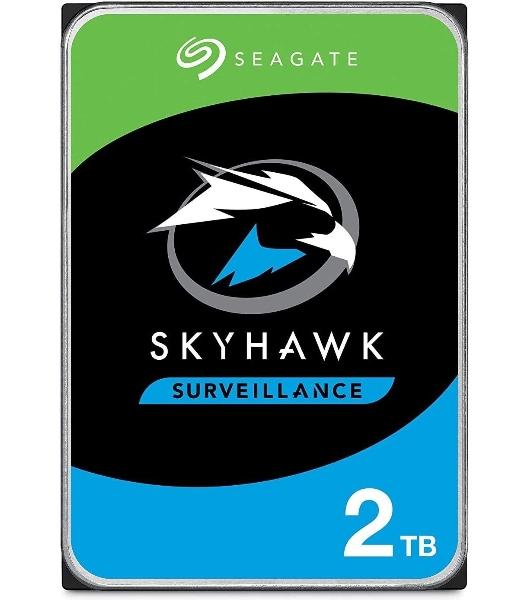Жесткий диск HDD Seagate 2Tb 5400rpm SATA-III Surveillance Skyhawk 256Mb 3.5'