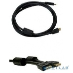 Кабель аудио-видео Buro HDMI (m)/HDMI (m) 1.8м. феррит.кольца черный, фото2