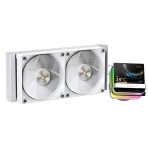 Система охлаждения Ocypus Sigma L24 PRO WH IPS Display/white/290W/All Intel/AMD AM*/Screws, фото13