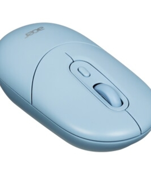 Мышь беспроводная Acer OMR301 синий, 1600 dpi, радиоканал, Bluetooth, USB, кнопки - 4