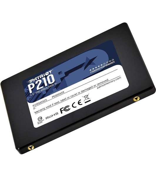Накопитель SSD Patriot P210, 1Tb, SATA III, 2.5', R/W 520/430