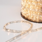 Дюралайт Neon-night LED, свечение с динамикой (3W) - теплый белый, 24 LED/м, бухта 100м, фото2