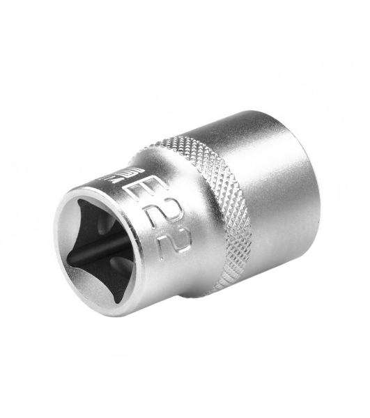 Головка торцевая Stels 1/2, Е22, CrV