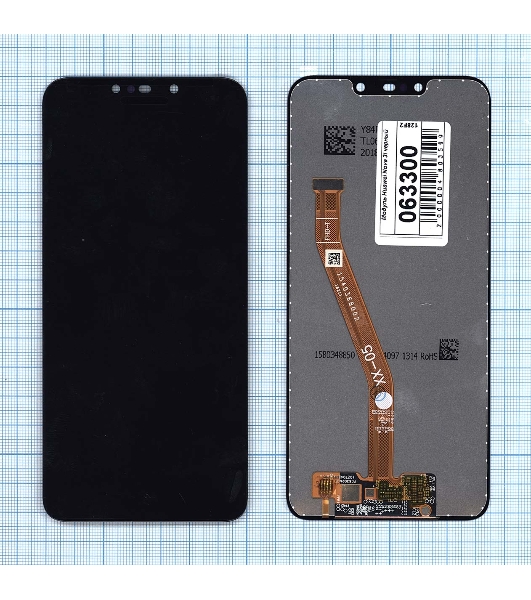 Дисплей для Huawei Nova 3i, P Smart Plus черный