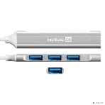 USB-концентратор 4-в-1 ExeGate DUB-3213C (кабель-адаптер USB3.0 Type-C --> 3xUSB2.0, 1xUSB3.0, Plug&Play, серебристый), фото5