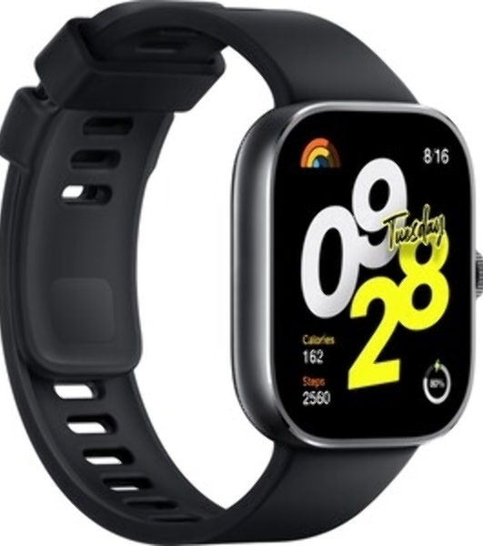 Умные часы Redmi Watch 4, 1.97', AMOLED, Bluetooth, NFC, WR50, черный