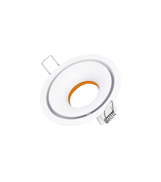 Светильник Ambrella light TN120 WH/S белый/песок GU5.3 D100*30