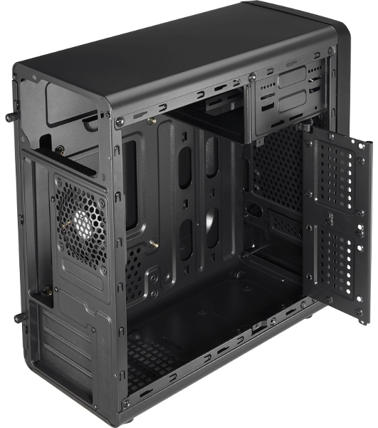 Компьютерный корпус Aerocool/Formula Qs-180 черный без БП mATX 1x80мм 2xUSB 2.0 1xUSB 3.0 audio
