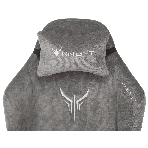 Кресло Бюрократ Knight N1 Fabric серый, ткань, 120 кг, механизм качания, фото30