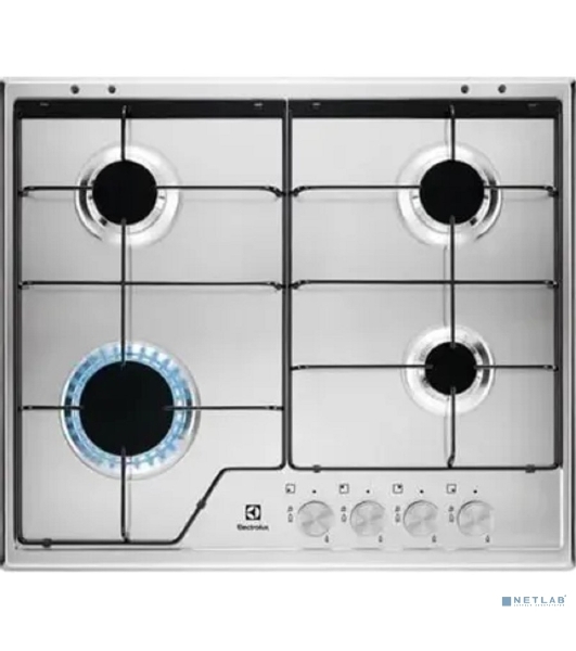 Газовая варочная панель Electrolux KGS6424SX нержавеющая сталь