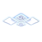 Светильник Ambrella light FA286/4 WH белый 101W 750*490*80 (ПДУ РАДИО 2.4G), фото3