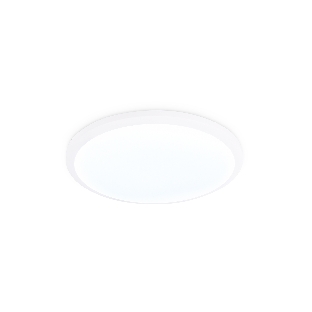 Потолочный светодиодный светильник Ambrella light FZ1230 WH белый IP44 22W 6400К D260*55 (Без ПДУ)