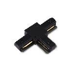 GL7168 BK черный матовый коннектор Т-образный для однофазного шинопровода Standard 220V NEW 105*70*20, фото4