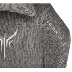Кресло Бюрократ Knight N1 Fabric серый, ткань, 120 кг, механизм качания, фото31