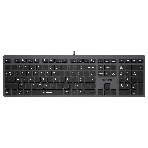 Клавиатура проводная A4Tech Fstyler FX50, USB, серый, фото29