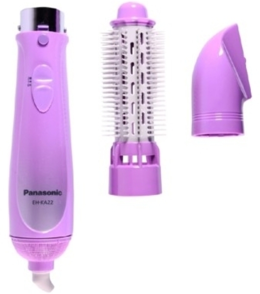 Фен-щётка Panasonic EH-KA22 фиолетовый/серый, 600 Вт, 40 мм