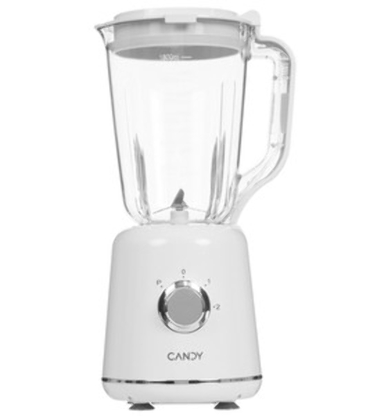 Блендер стационарный Candy CB-150 белый, 800 Вт, 2 скорости