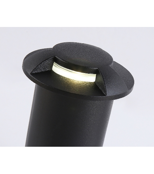 Светильник Ambrella light ST6525 BK черный IP67 LED 4200K 1W D60*93