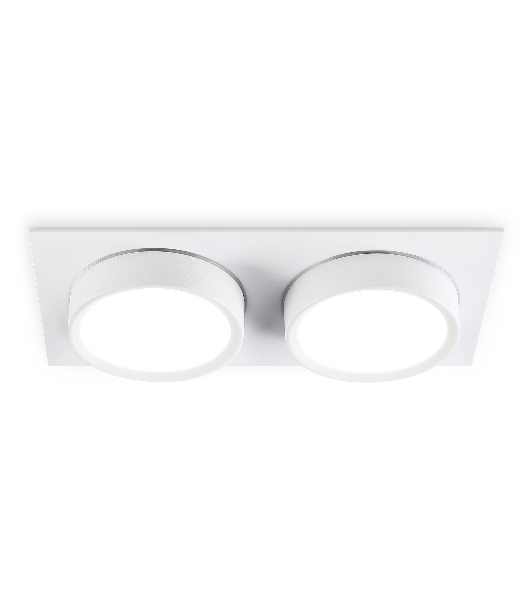 Светильник Ambrella light TN6741/2 WH белый IP44 GX53/2 210*110*57