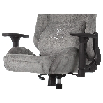 Кресло Бюрократ Knight N1 Fabric серый, ткань, 120 кг, механизм качания, фото32