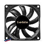 Вентилятор для корпуса ExeGate ExtraPower EP08015B2P черный, 80 мм, 2600 об/мин, 26 дБ, 2 pin, фото4