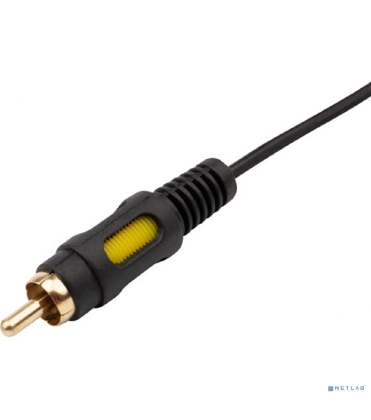 Шнур Rexant Стерео 3,5 мм 4C - 3 RCA 1,5 мeтра (GOLD)