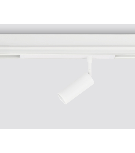 Управляемый светодиодный светильник для шинопровода Magnetic Ambrella light GL1201 WH белый IP20 7W 3000K-6400K 220V 36° D35*80 (Без ПДУ)