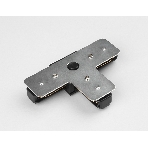 GL7168 BK черный матовый коннектор Т-образный для однофазного шинопровода Standard 220V NEW 105*70*20, фото 1