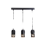 Светильник Ambrella light TN51699/3 BK черный GU10/3 400*60*1120, фото5