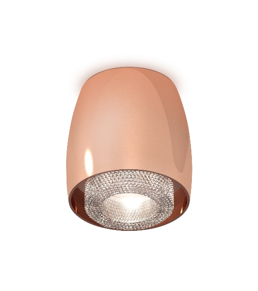 Светильник Ambrella Light XS1144010 PPG/CL золото розовое полированное/прозрачный MR16 GU5.3 (C1144, N7191)