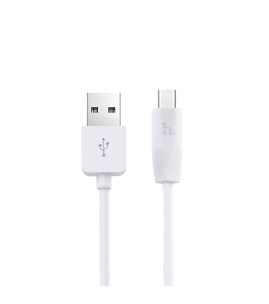 Кабель USB 2.0 HOCO X1, АM/Type-C M, белый, 1м