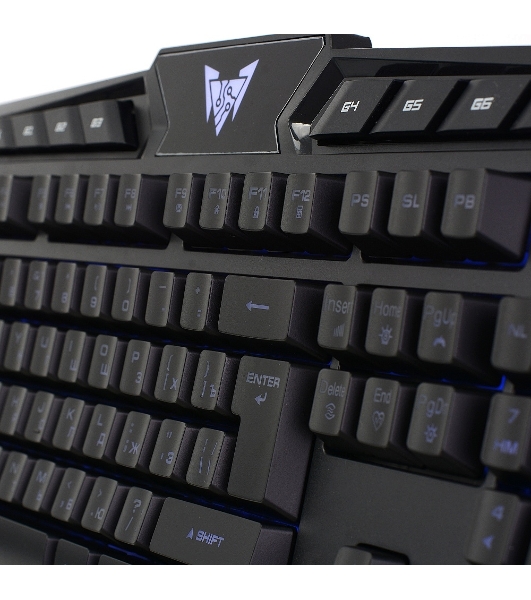 Клавиатура проводная CROWN CMGK-404, USB, черный