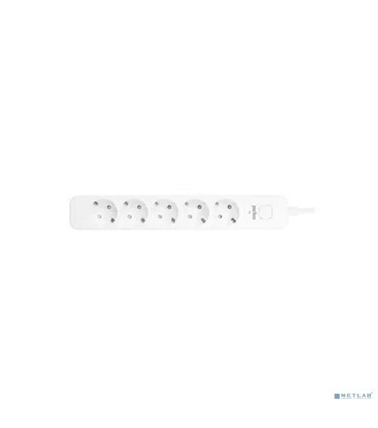Сетевой фильтр Perfeo (PF_C3963) POWER STREAM - 5 роз - 1,5 м - белый
