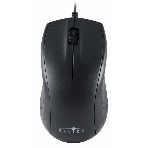 Мышь проводная Oklick 185M черный, 1200 dpi, USB, кнопки - 3, фото 1