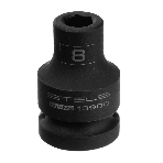 Головка ударная шестигранная Stels 8 мм, 1/2', CrMo, фото3