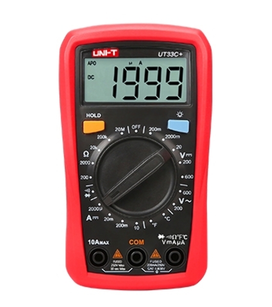 Портативный мультиметр UNI-T UT33C+