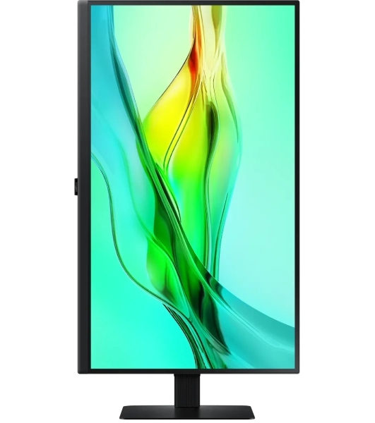 Монитор 24' Samsung ViewFinity S6 S24D604UAU IPS 2560x1440, 100 Гц, 5 мс, 16:9, 350 кд/м², HDMI 2.0, DP 1.4, USB-C, Ethernet, 3.5 Jack, USB Hub, HDR10, PIP, черный