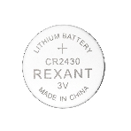 Батарейка литиевая Rexant CR2430 3В блистер 5 шт., фото 1