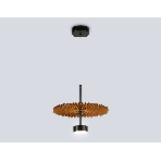 Светильник Ambrella light LH72607 BK/CF черный/кофе 6W 3000K D300*260-1770, фото8