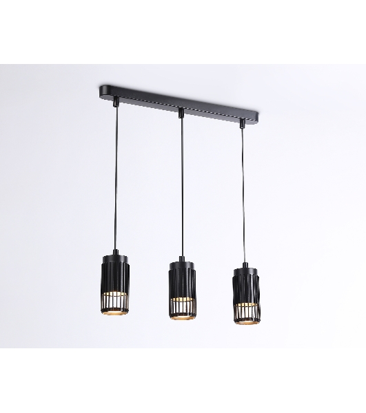 Светильник Ambrella light TN51699/3 BK черный GU10/3 400*60*1120