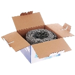 Кабель SkyNet Light UTP indoor 2x2x0,46, медный, FLUKE TEST, кат.5e, однож., 305 м, box, серый, фото2