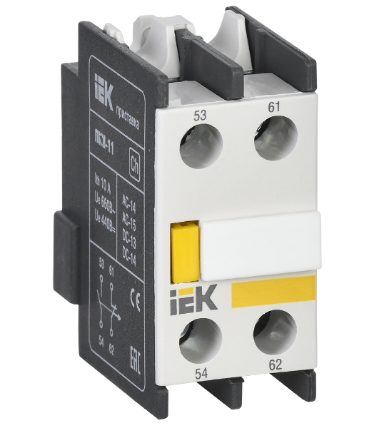 Приставка конт. ПКИ-11 IEK KPK10-11