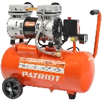 Компрессор поршневой безмасляный Patriot WO 24-260S, 260 л/мин, 8 бар, 1500 Вт, 24 л, быстросъемный 1/4', фото 1