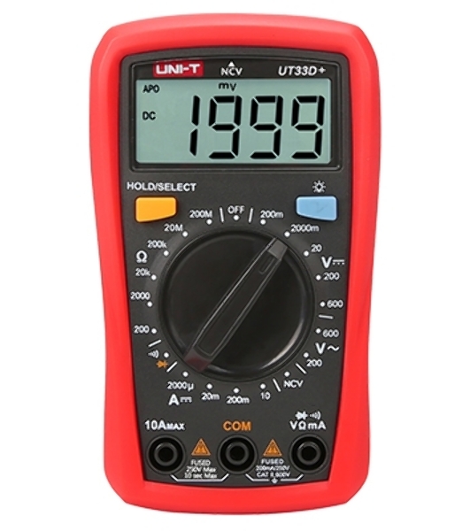 Портативный мультиметр UNI-T UT33C+