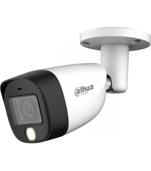 Камера видеонаблюдения аналоговая Dahua DH-HAC-HFW1200CMP-IL-A-0280B-S6 2.8-2.8мм HD-CVI HD-TVI цв. корп.:белый (DH-HAC-HFW1200CMP-IL-A-0280B)