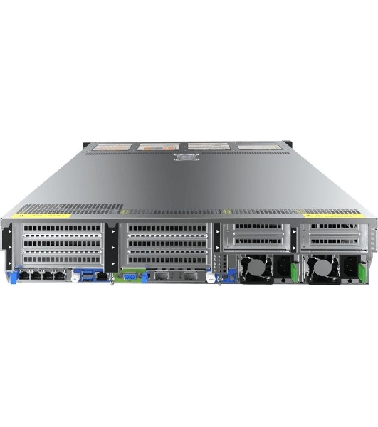 Серверная платформа Gooxi SL201-D24R-NV-G4 2u 24bay server with NVME bp,based on rapid sapphire, cooler 350W 2xPCIe 5.0x16; 4xPCIe 4.0x8 2x 2.5' rear SAS/SATA 2x 2.5' rear NVMe 1300W 1+1 EU power cables rail kit