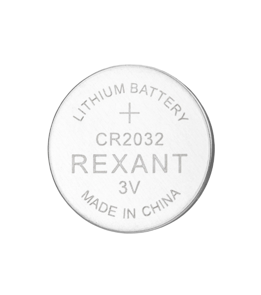 Батарейка литиевая Rexant CR2032 3В блистер 5 шт.