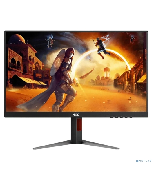 Монитор 27' AOC Q27G4/D IPS 2560x1440, 200 Гц, 0.3 мс, 16:9, 350 кд/м², HDMI 2.0, DP 1.4, 3.5 Jack, DisplayHDR 400, Adaptive-Sync, черный
