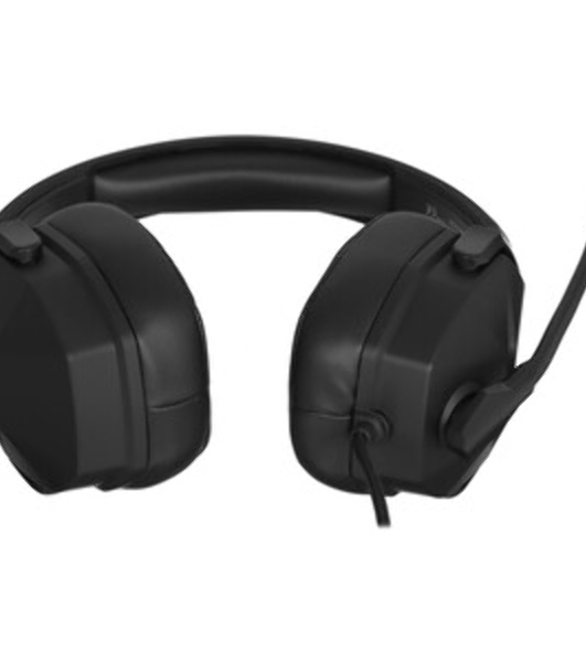 Гарнитура Acer OHW312 чёрный, проводная, USB, подсветка